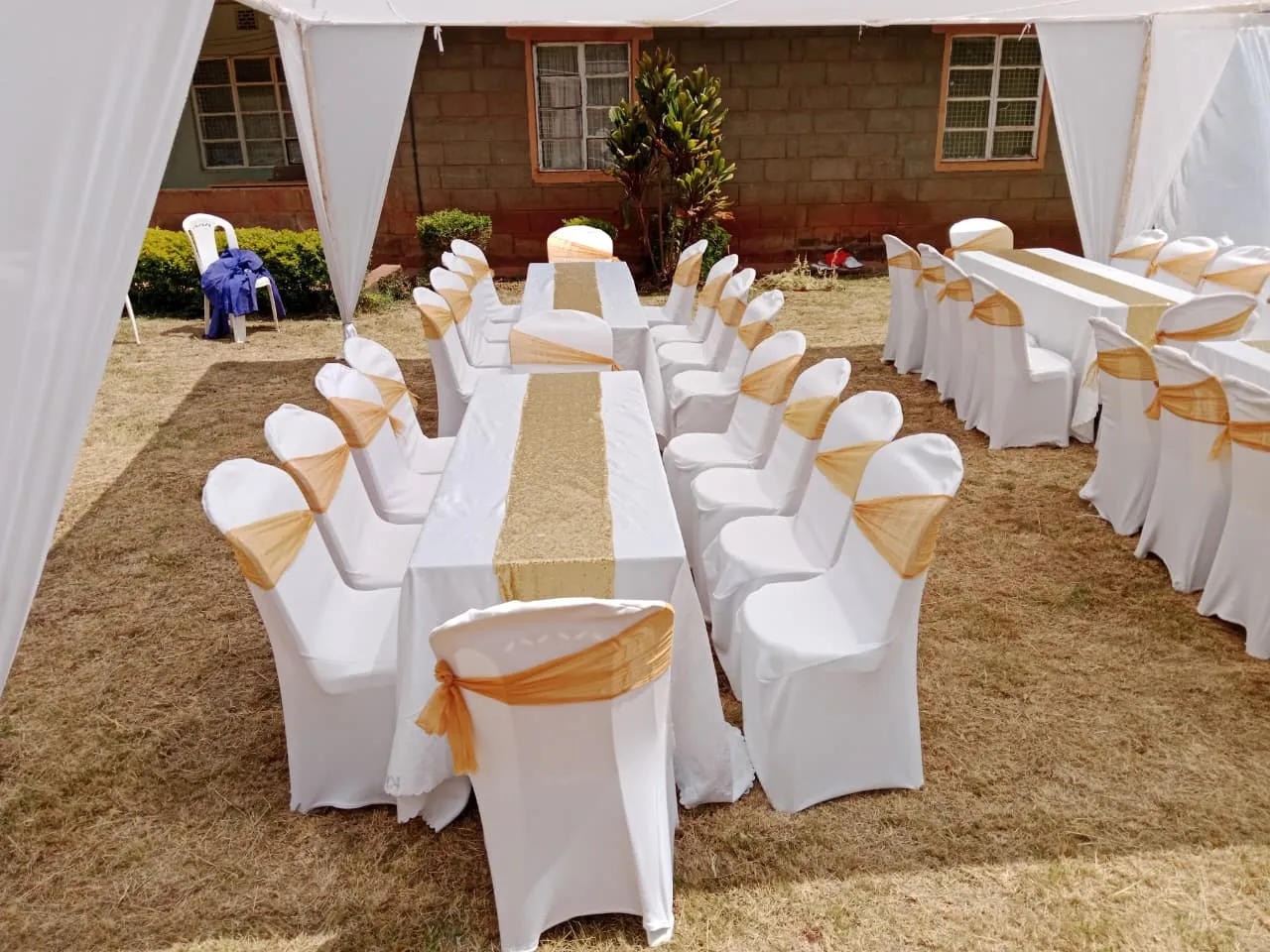 Dressed Armless Plastic Chairs for hire in Nairobi - photo 5